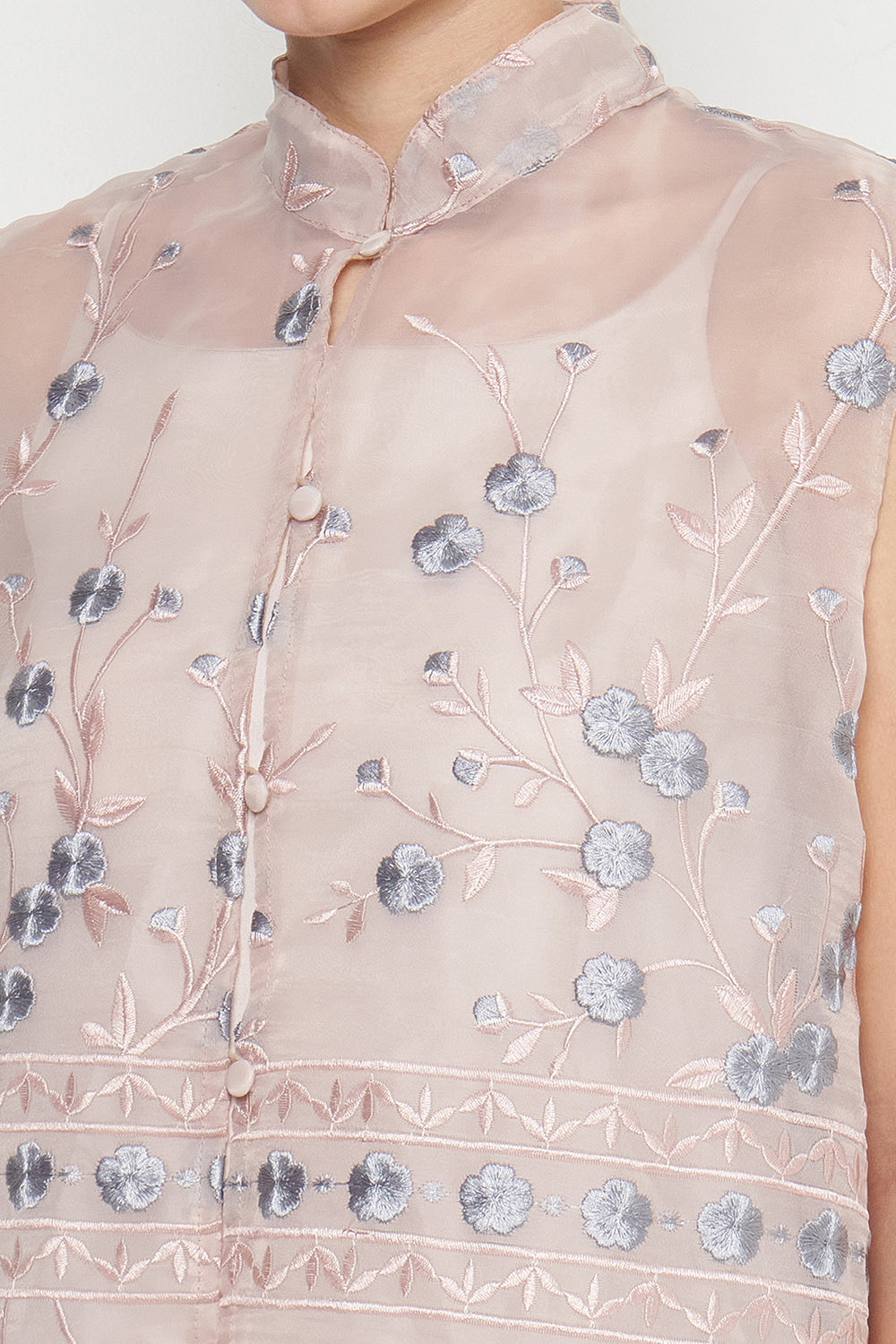 Mayleen Dress in Nude Pink