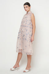 Mayleen Dress in Nude Pink