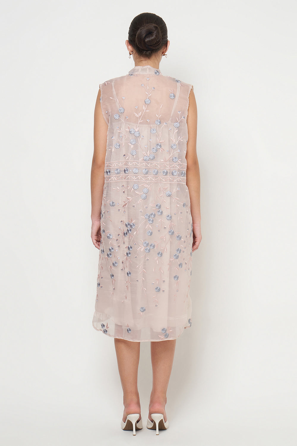 Mayleen Dress in Nude Pink