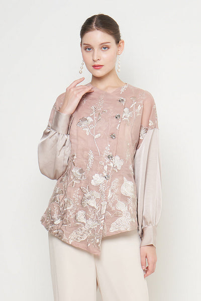 Gamita Top in Etoupe Brown