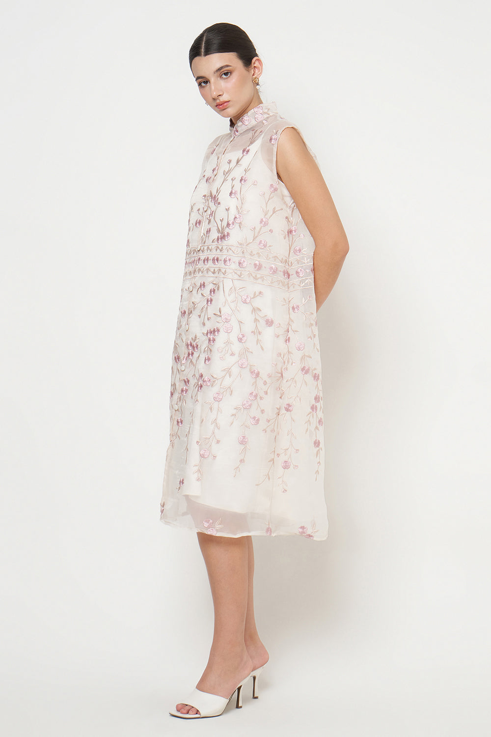 Mayleen Dress in Ivory