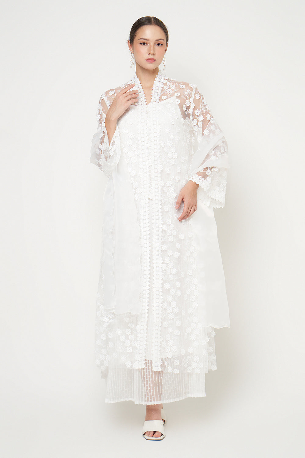 Kaluna Dress in White