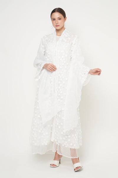 Kaluna Dress in White