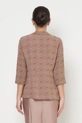 Andini Kebaya Top in Brown