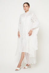 Arunika Dress in White