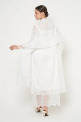 Arunika Dress in White