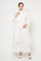 Arunika Dress in White