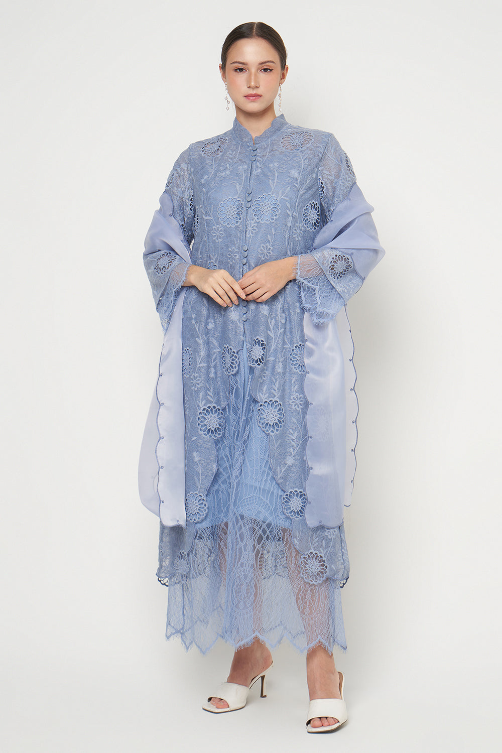Arunika Dress in Denim
