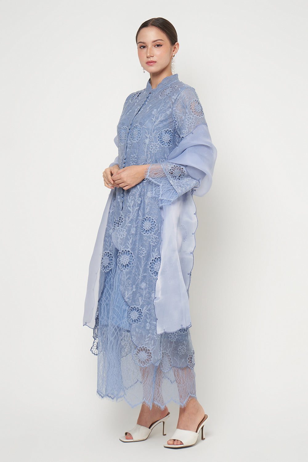 Arunika Dress in Denim