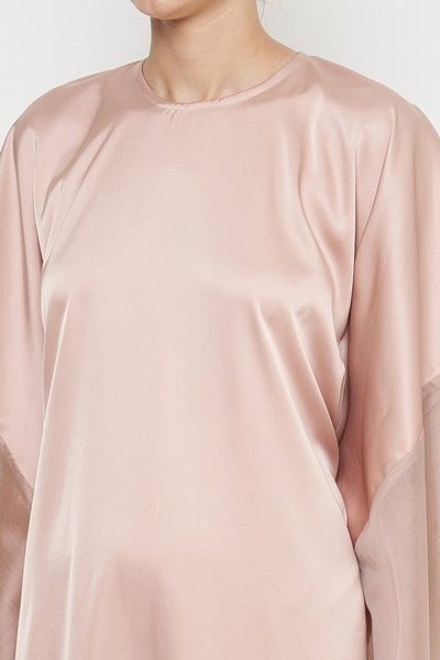 Amari Abaya Dress in Nude