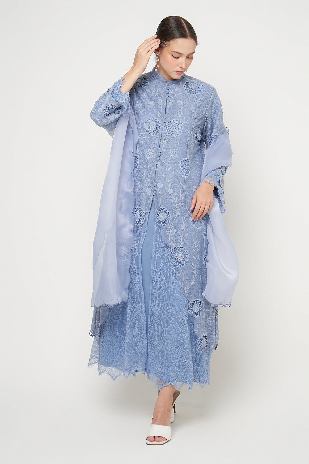Arunika Dress in Denim