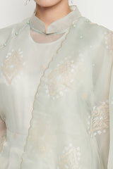 Kirana Tenun Set in Sage