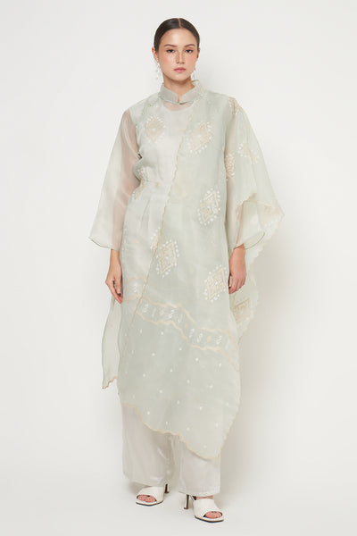 Kirana Tenun Set in Sage