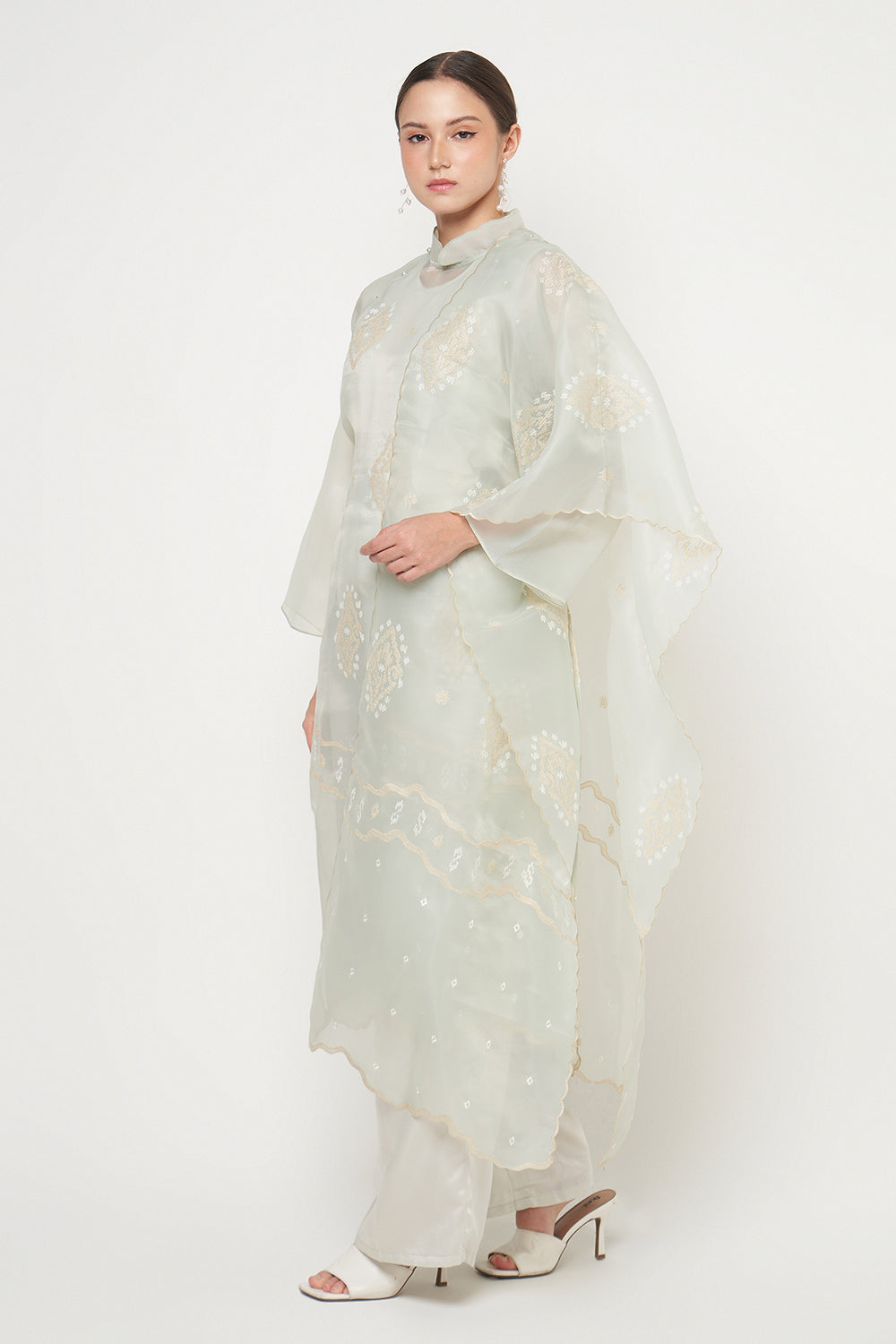 Kirana Tenun Set in Sage