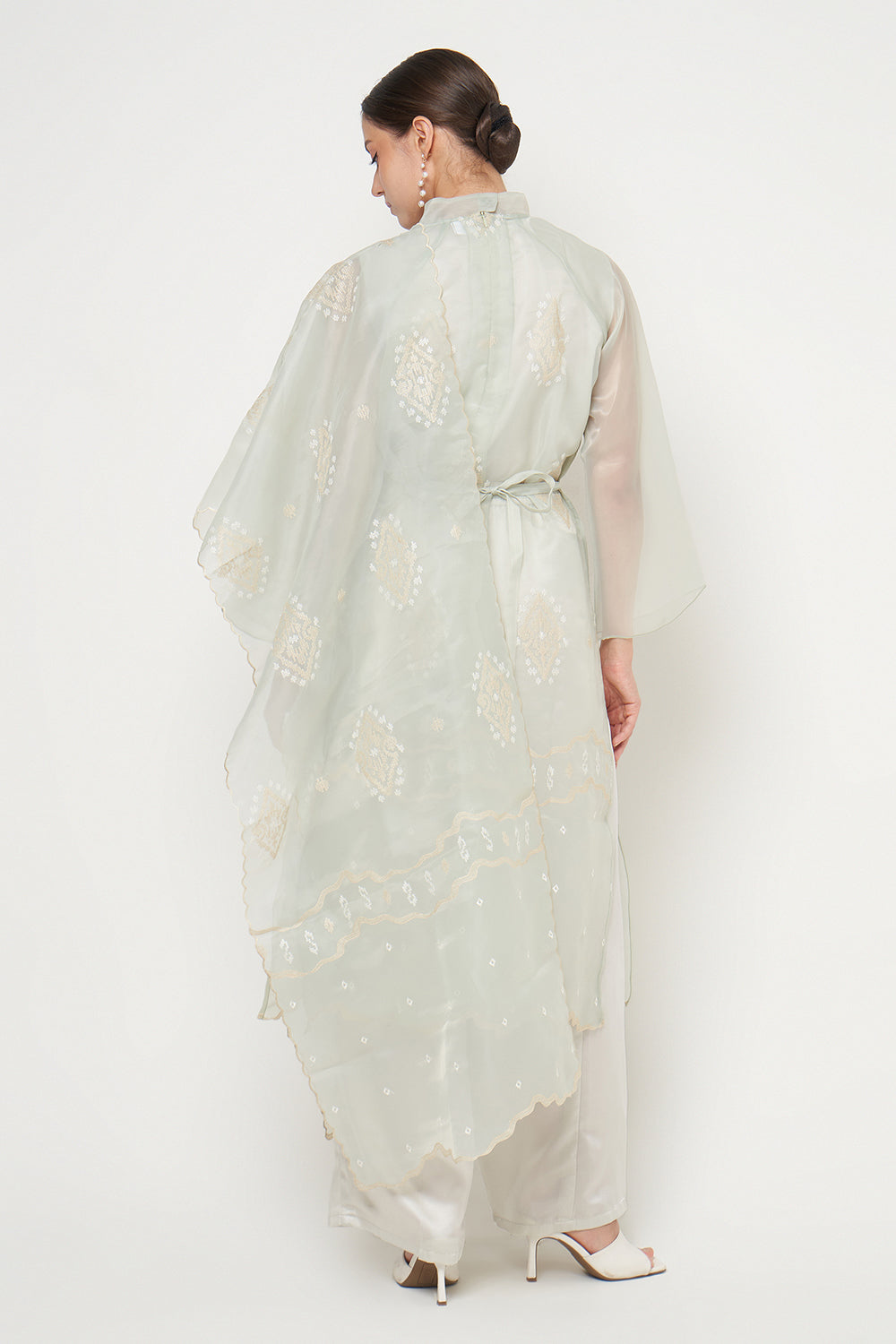 Kirana Tenun Set in Sage