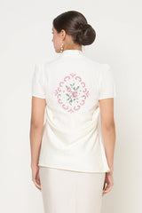 Shanti Top in Broken White