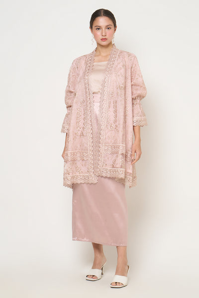 Ayna Outer Top in Pink Dahlia