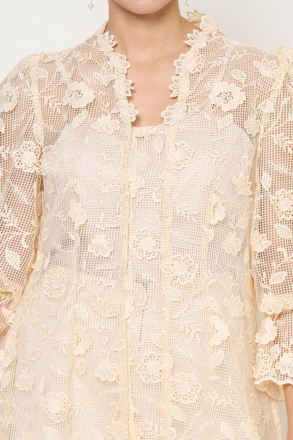 Eirla Top in Buttercream