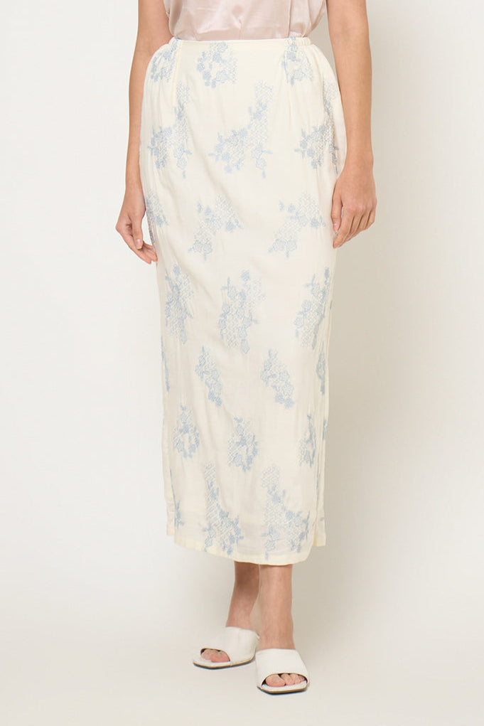 Lulu Skirt in Ice Blue