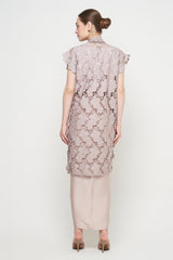 Yuna Long Outer Top in Oat