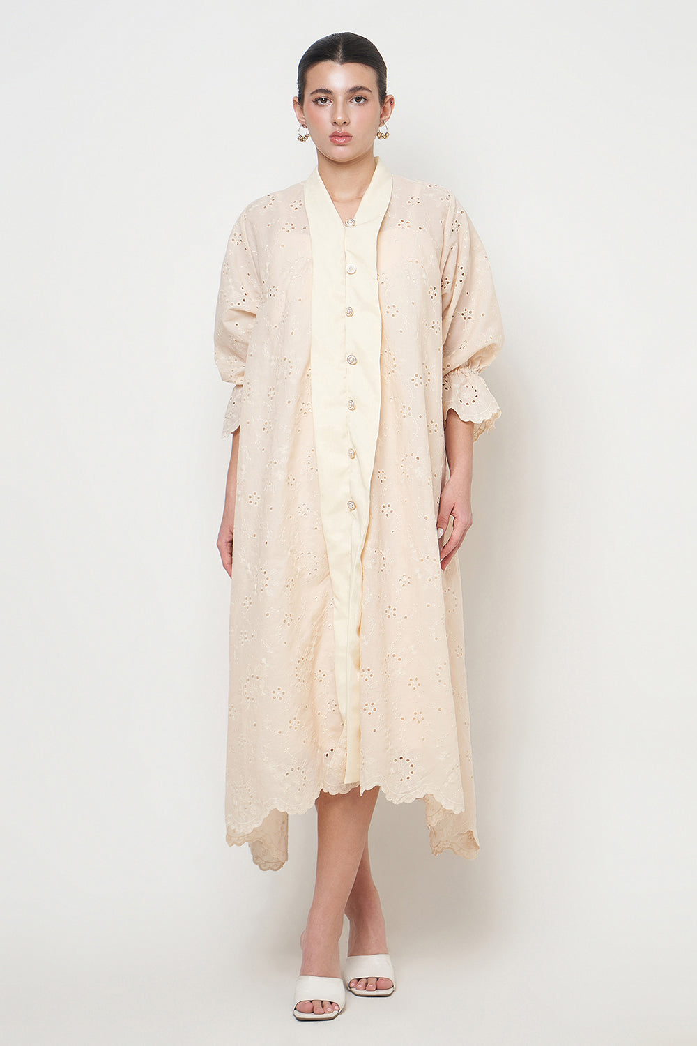 New Amira Dress in Bone