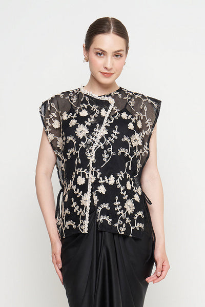 Emily Outer Top in Black