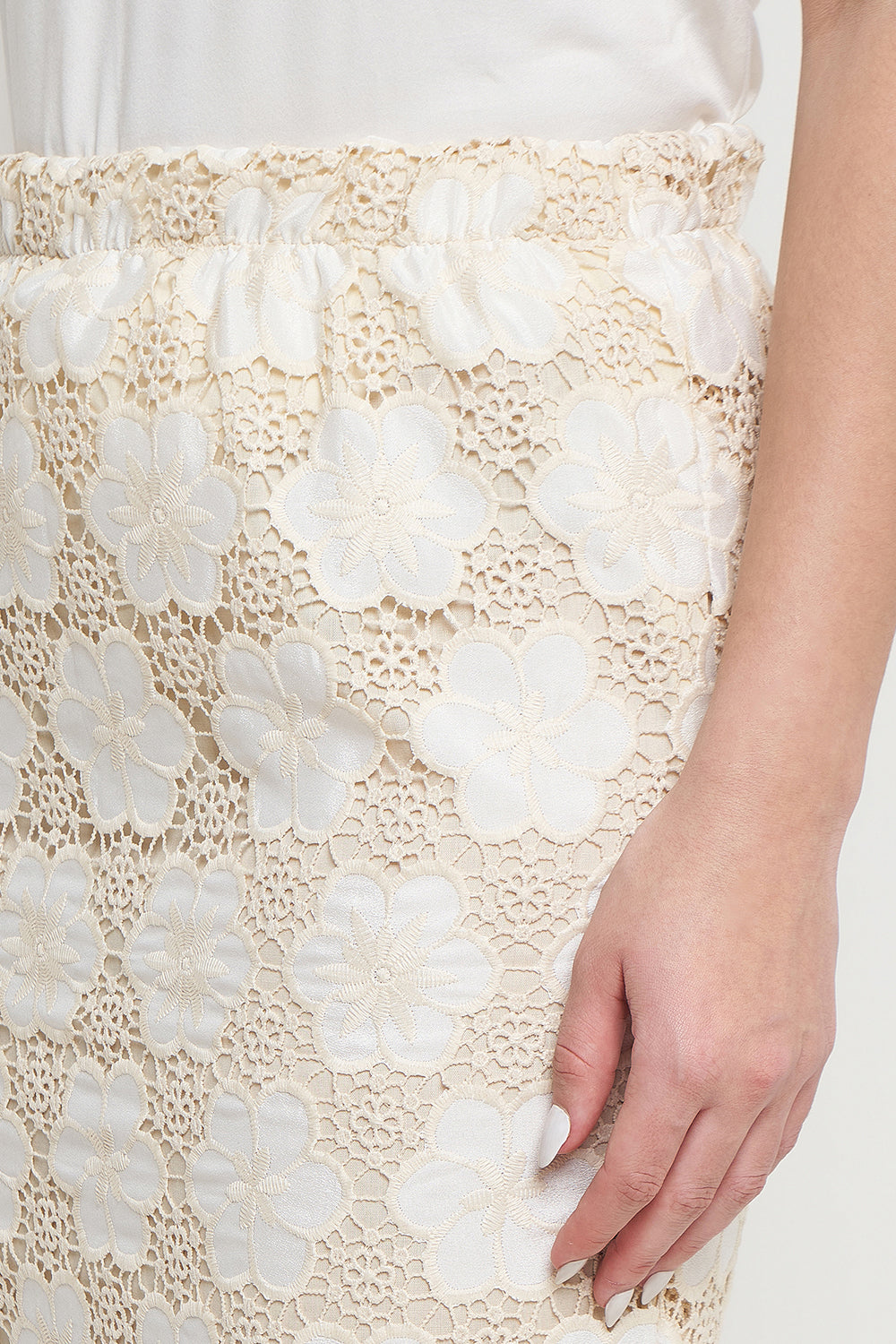 Andari Skirt in Ivory