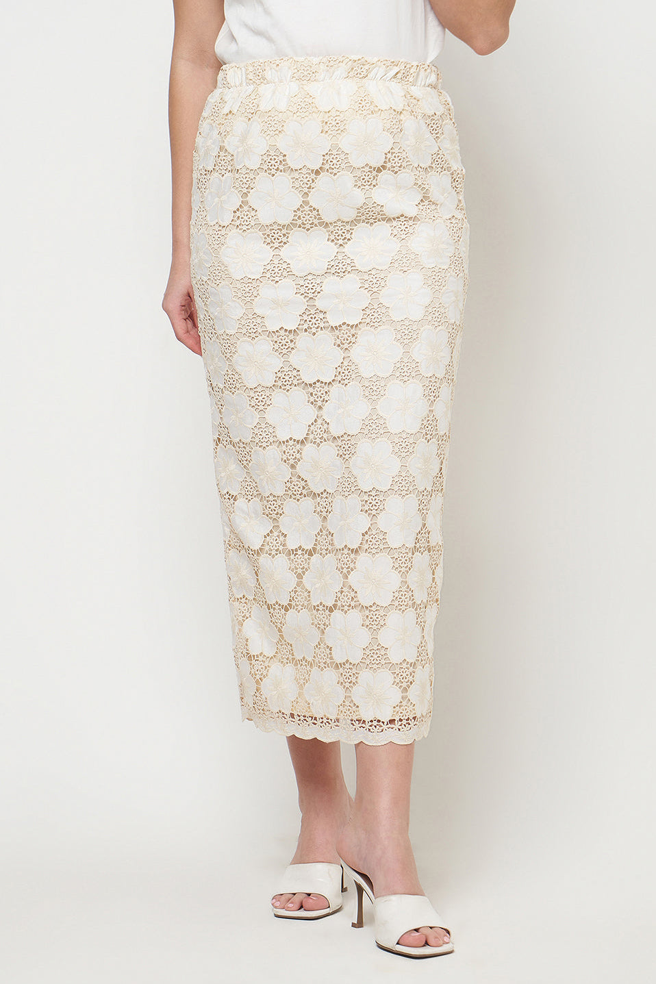 Andari Skirt in Ivory