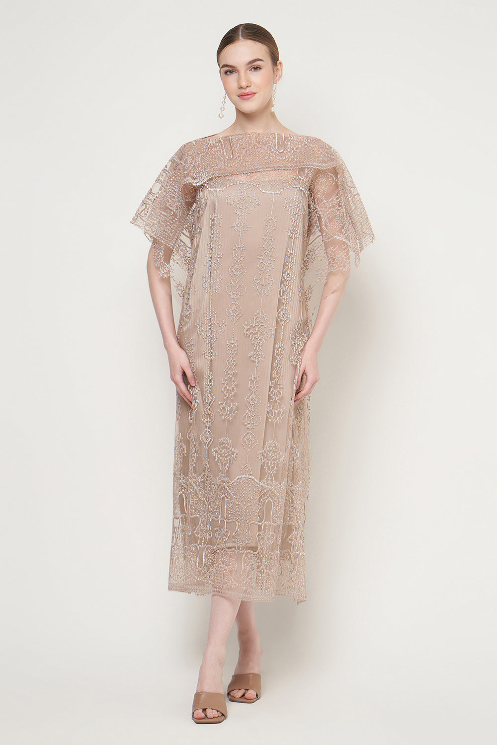 Avanti Dress in Light Gold