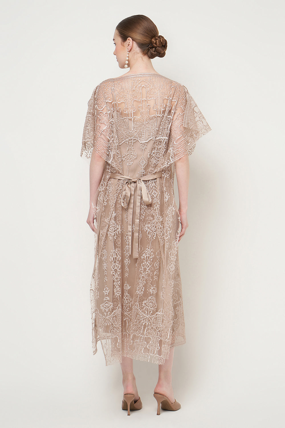Avanti Dress in Light Gold