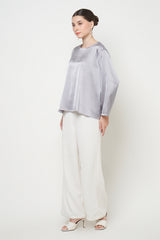 Yara Long Sleeves Inner Top in Dark Grey