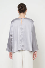 Yara Long Sleeves Inner Top in Dark Grey