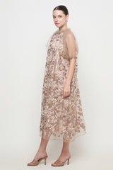 Luna Dress in Nude