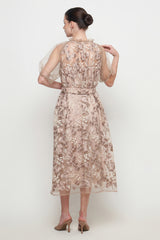 Luna Dress in Nude