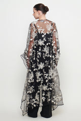 Zora Long Outer in Black