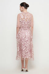 Luna Dress in Dusty Pink