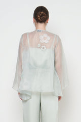 Aubree Blouse in Green