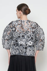 Xaviera Outer Top in Black