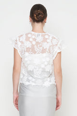 Lily Top in White
