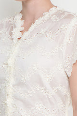 Aleta Top in Ivory
