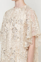 Karla Dress in Light Cream