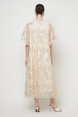 Karla Dress in Light Cream