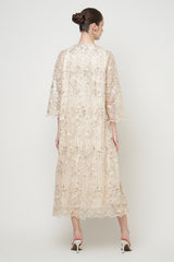 Bella Dress in Light Cream