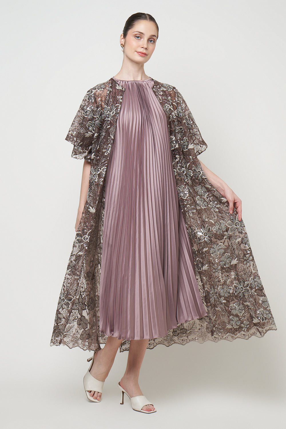 Karla Dress in Mauve