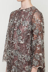 Bella Dress in Mauve