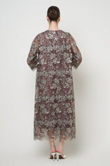 Bella Dress in Mauve