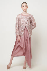 Iswari Kebaya Set in Dusty Pink
