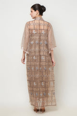Inaya Dress in Chestnude