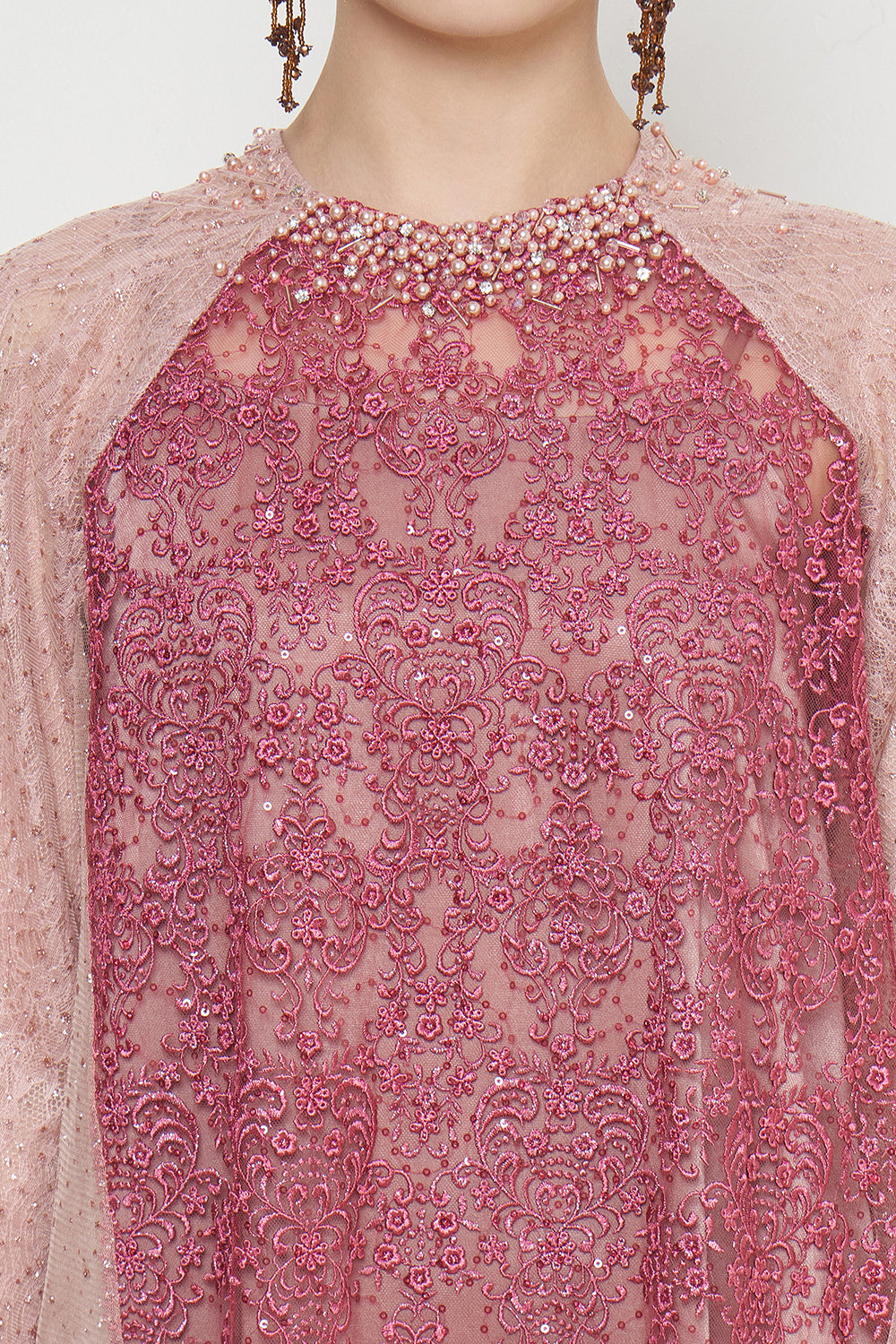 Maysaa Dress in Rose Pink