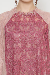 Maysaa Dress in Rose Pink